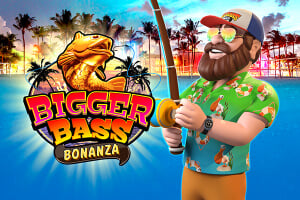 Bigger Bass Bonanza slot visual from Pragmatic Play available on coolbetnorge.com