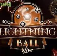 Lightning Ball logo – Live Shows by Evolution at Coolbet