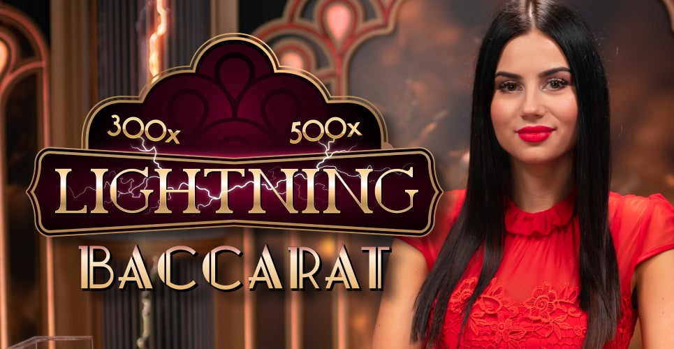 Play the Lightning Baccarat slot by Evolution on Coolbet