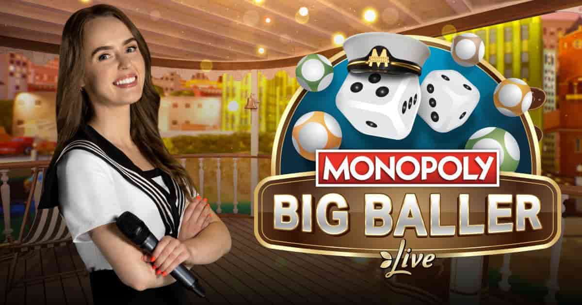 MONOPOLY Big Baller casino game by Evolution – featured logo at Coolbet